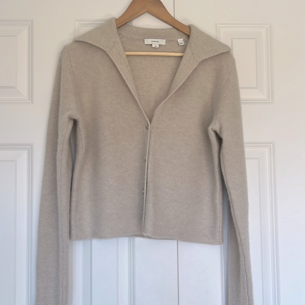 Vince Boiled Cashmere Polo
